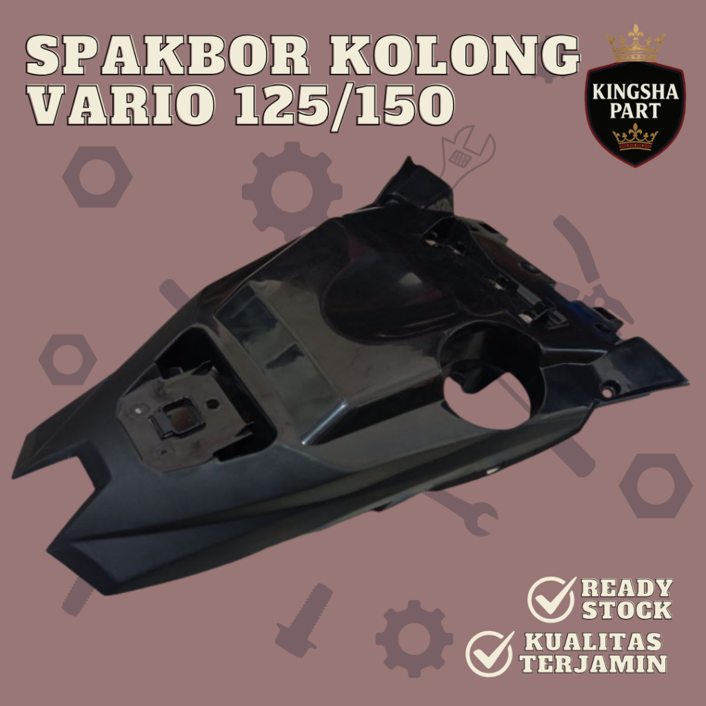 Spakbor fender belakang kolong vario 125 150 led new 2018-2022 spakbor belakang kolong vario k59j