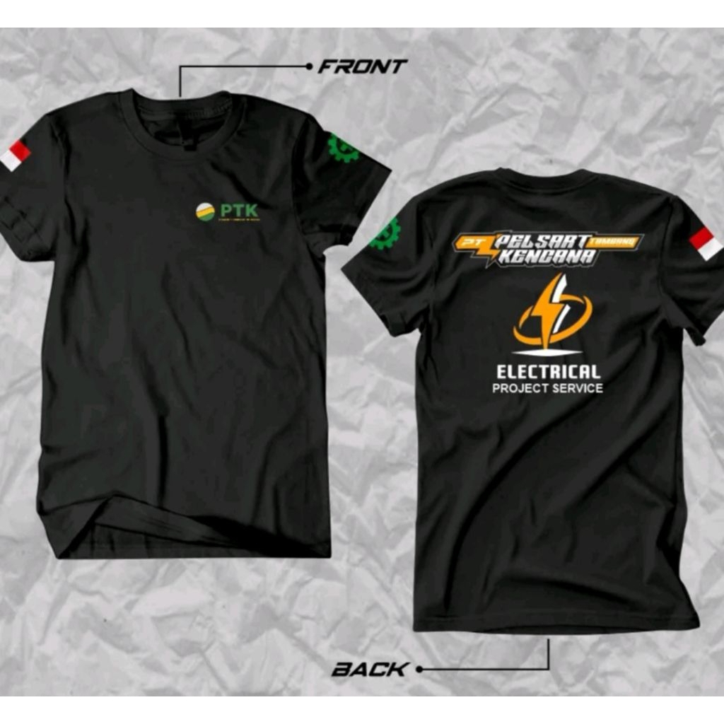 Kaos T-shirt PT. PTK PELSAAT KENCANA Kaos Distro viral unisex