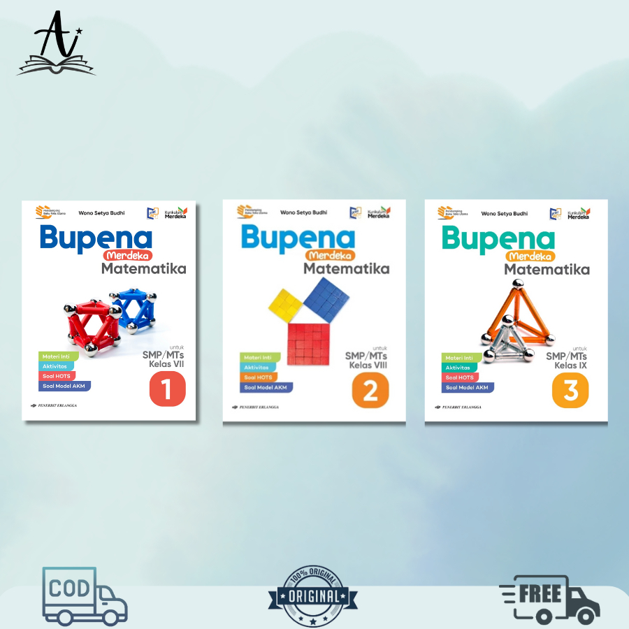 Buku BUPENA MATEMATIKA SMP KLS.7 8 9/KM-Penerbit Erlangga