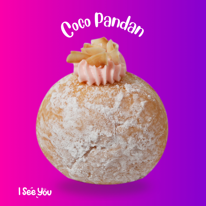 I See You Donut - Coco Pandan Bomboloni | Plant Based Vegan Vegetarian