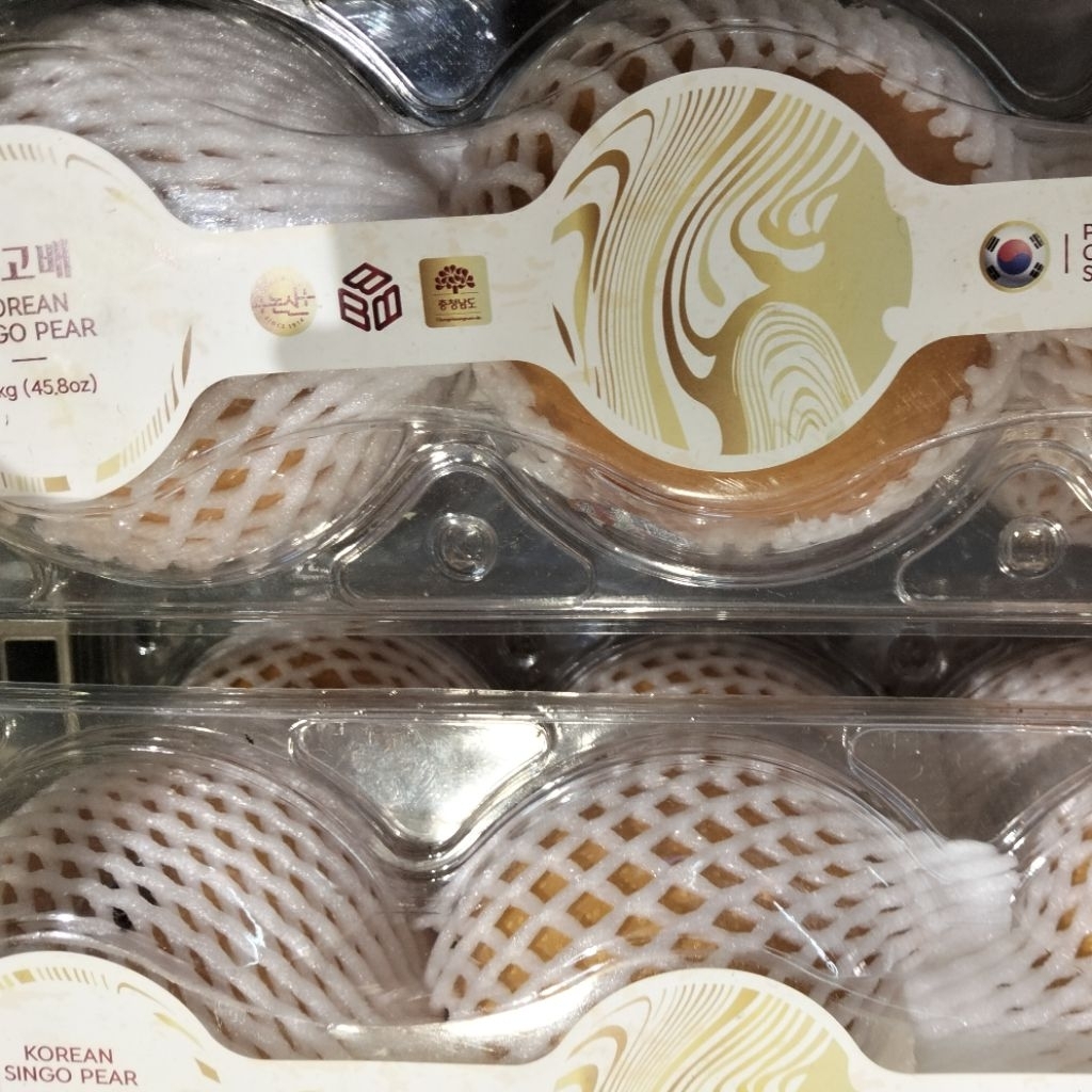 [Isi 3Pcs] Korean Singo Pear / Buah Pear Korea / Buah Pir Korea