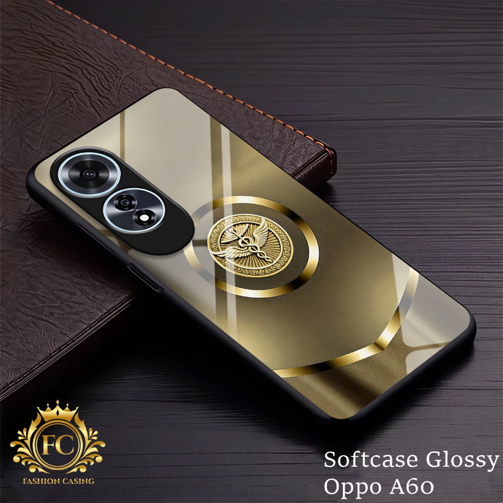Casing Kaca Kilau untuk  Oppo A60 A98 A18 A38 A17 A78 A58 A17  Casing kaca kilau untuk  Oppo A60 A98