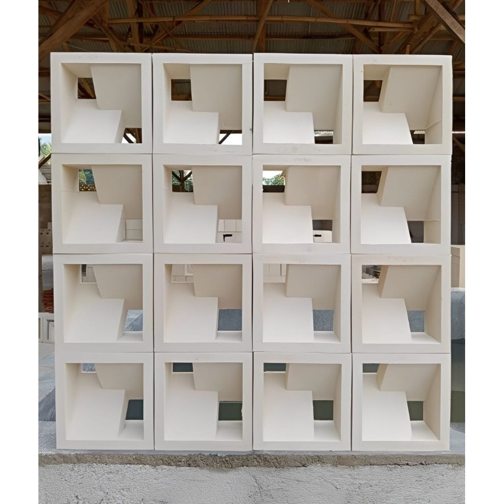ROSTER BETON/LOSTER MINIMALIS MOTIF CONGKLAK 2MUKA.