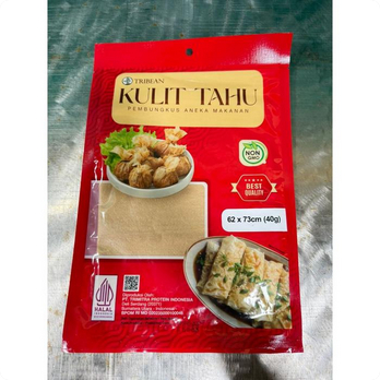 Tribean Kulit Tahu Premium Halal Kembang Tahu Penang Medan non GMO