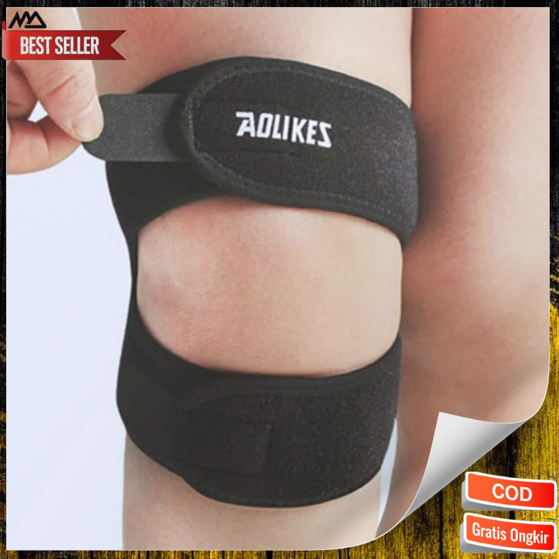 Pelindung Lutut Olahraga / Penopang Lutut Olahraga / Pelindung Lutut Basket Voli Futsa[