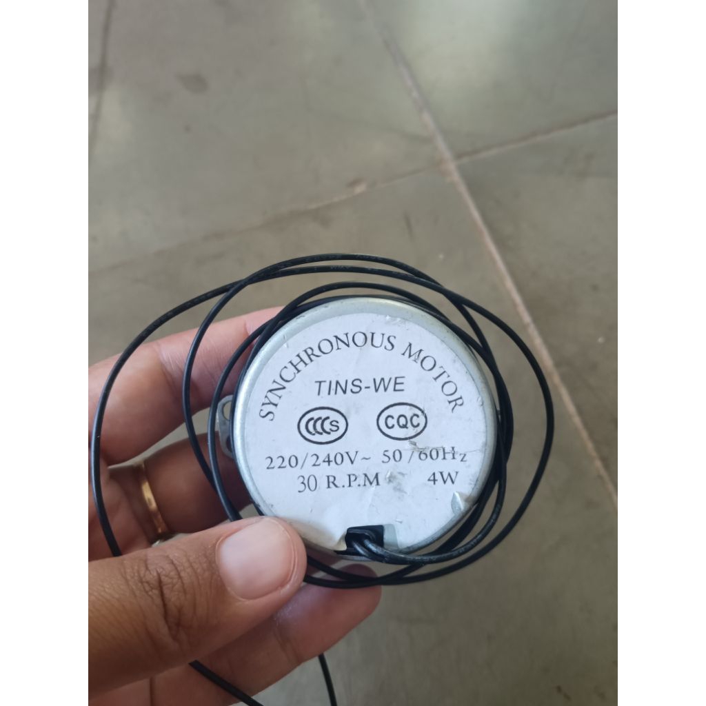 Dinamo Khusus wrapping Joran Pancing 30 rpm