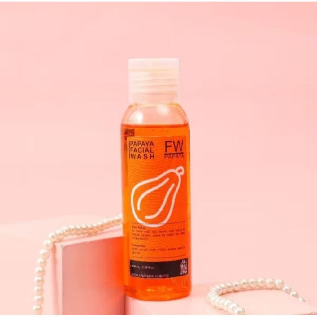 Sabun Collagen Pepaya 100Ml / Sabun Wajah Glowing Pepaya BPOM