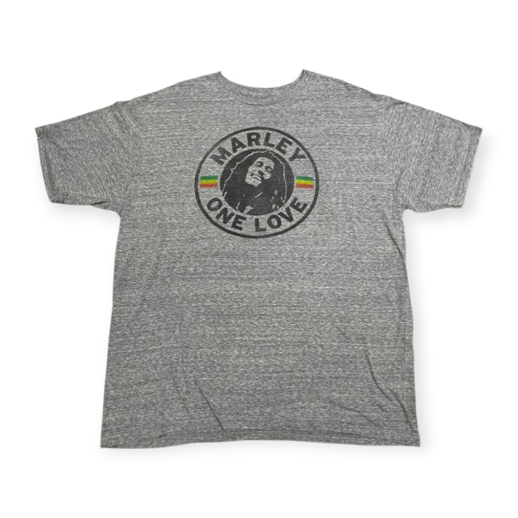 T-shirt Bob Marley Print tag Zion made in Mexico