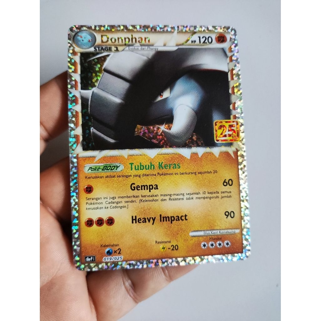 Kartu Pokemon 25th Donphan