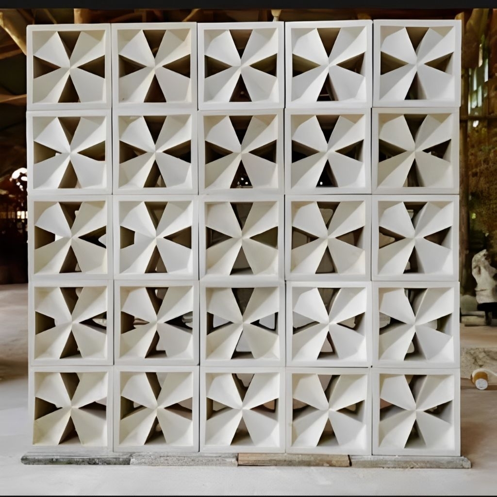 ROSTER BETON/LOSTER MINIMALIS MOTIF DAUN KOMBI 1MUKA.