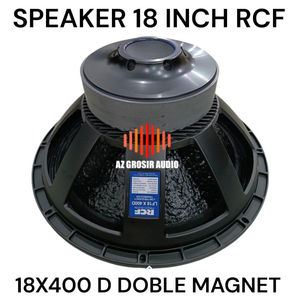 speaker 18 inch RCF 18x400 Doble magnet RCF 18x400d