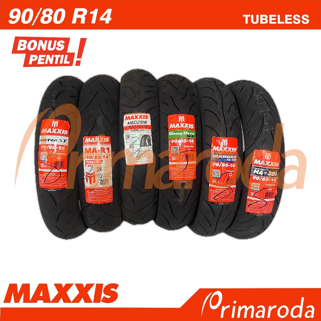Ban Depan Honda Vario 150 Tubeless MAXXIS 90/80 Ring 14