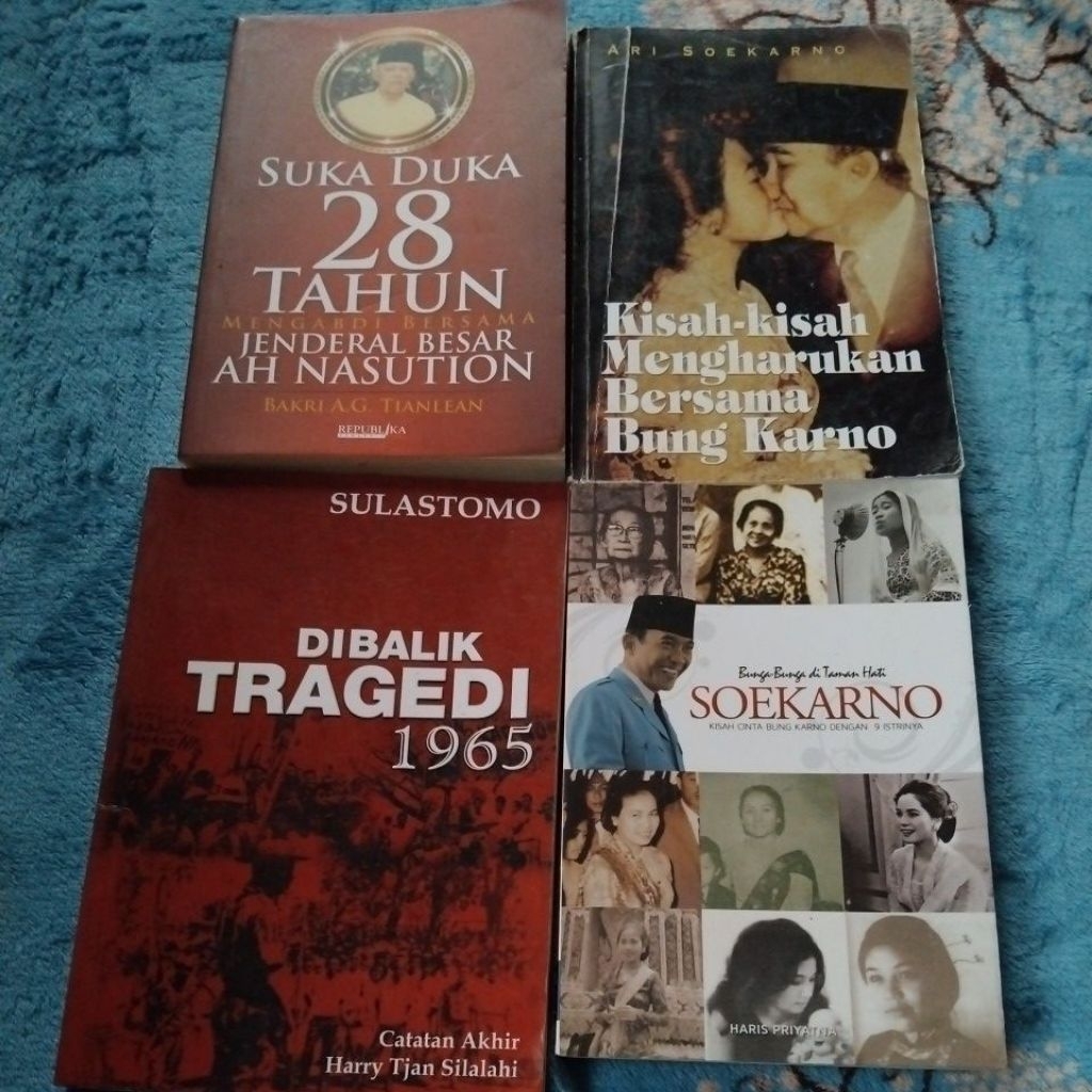 BUKU ORIGINAL, DIBALIK TRAGEDI 1965 Harry Tjan Silalahi. KISAH MENGHARUKAN BERSAMA BUNG KARNO, SOEKA