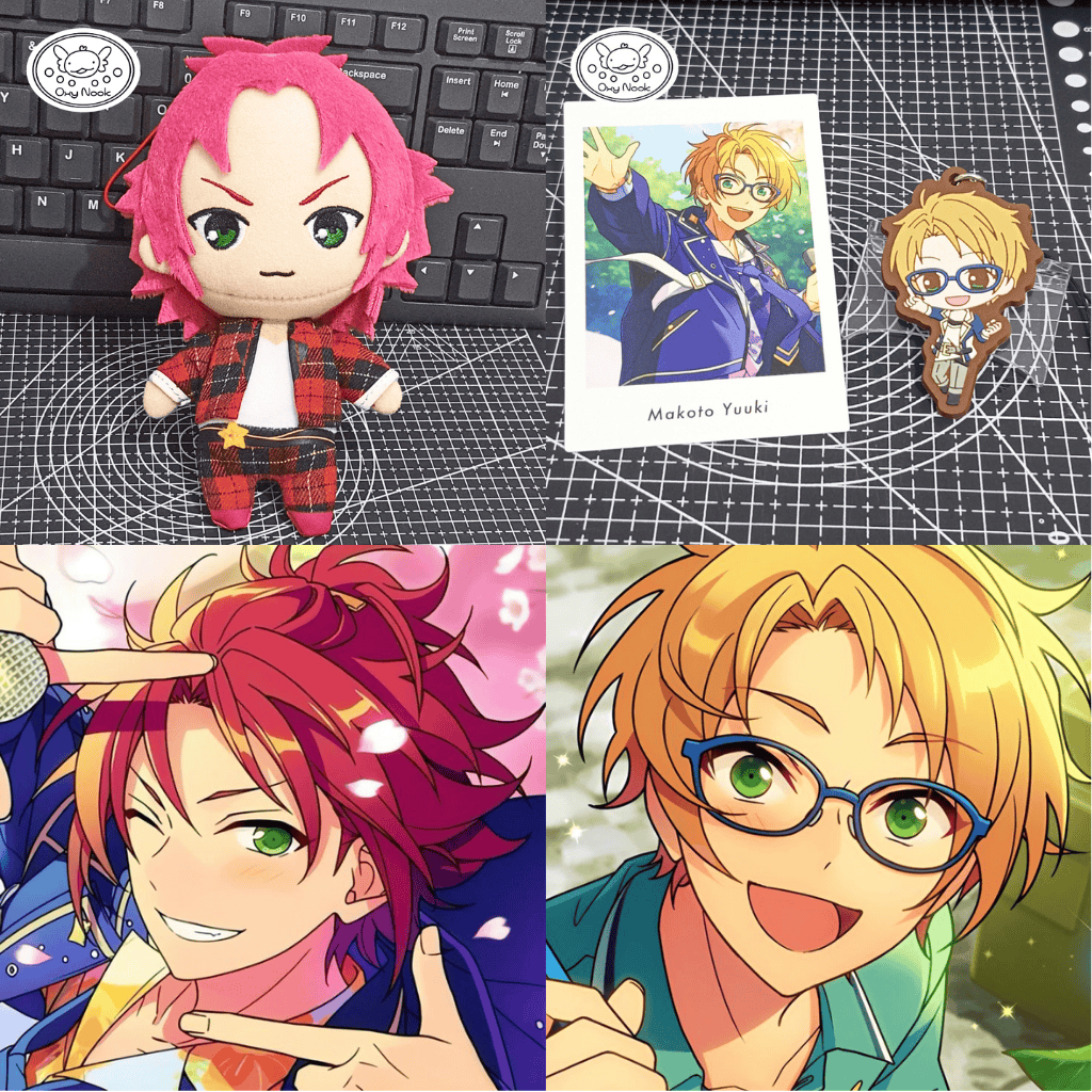 Enstars Ensemble Stars Official Merch Pasha, Nuigurumi & Omanjuu Trickstar Mao Isara Makoto Yuuki