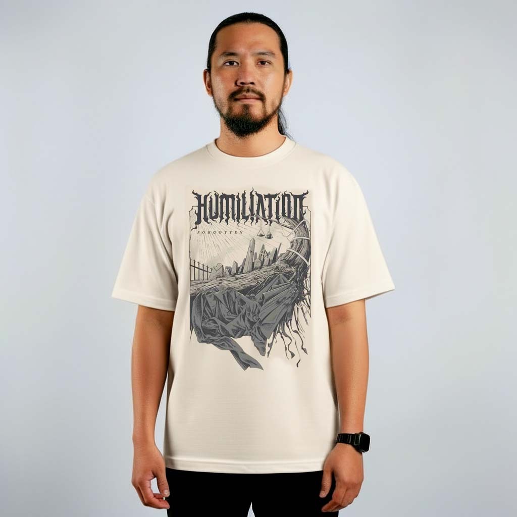 ORIGINAL T SHIRT HUMILIATION FORGOTTEN IVORY