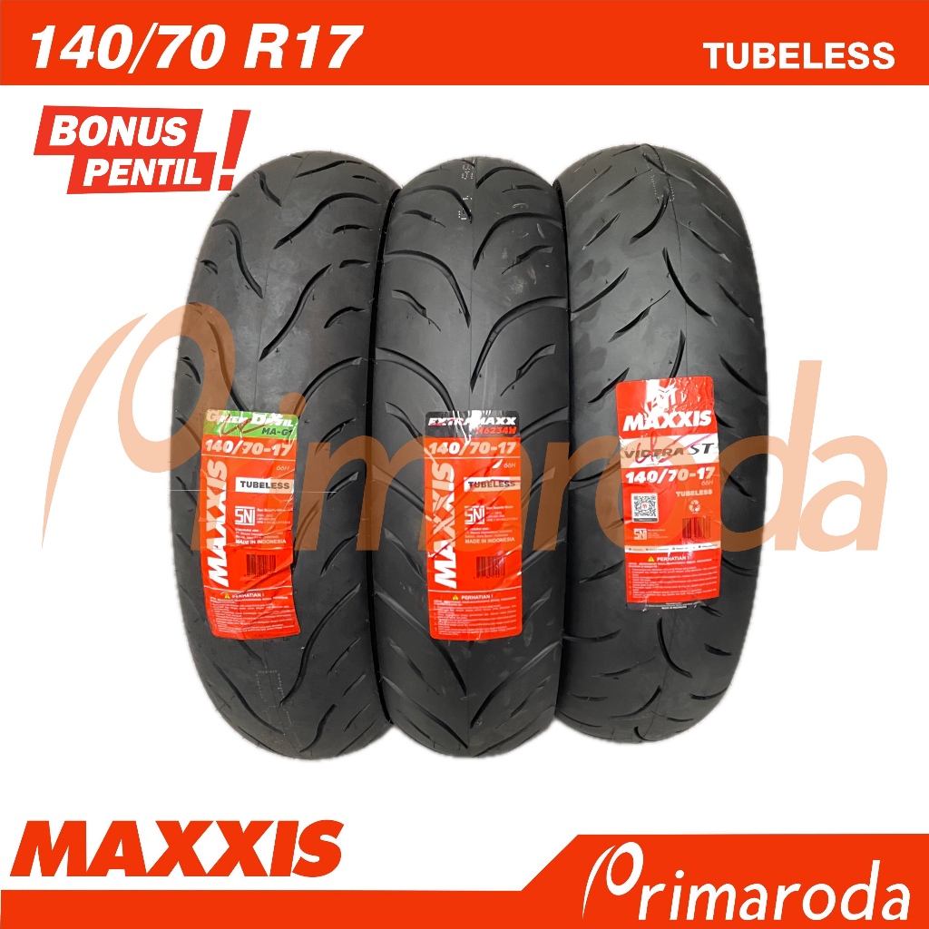 Ban Belakang Yamaha YZF R15 2017-2022 Tubeless MAXXIS 140/70 Ring 17