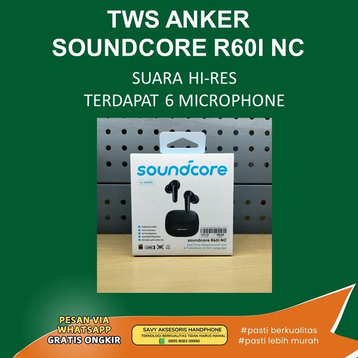 HEADSET BLUETOOTH ANKER SOUNDCORE R60INC