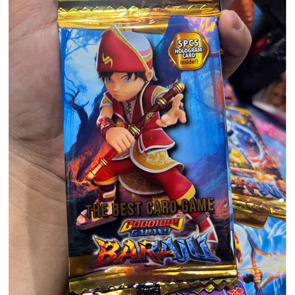 Kartu BoBoiBoy Mainan Anak Viral