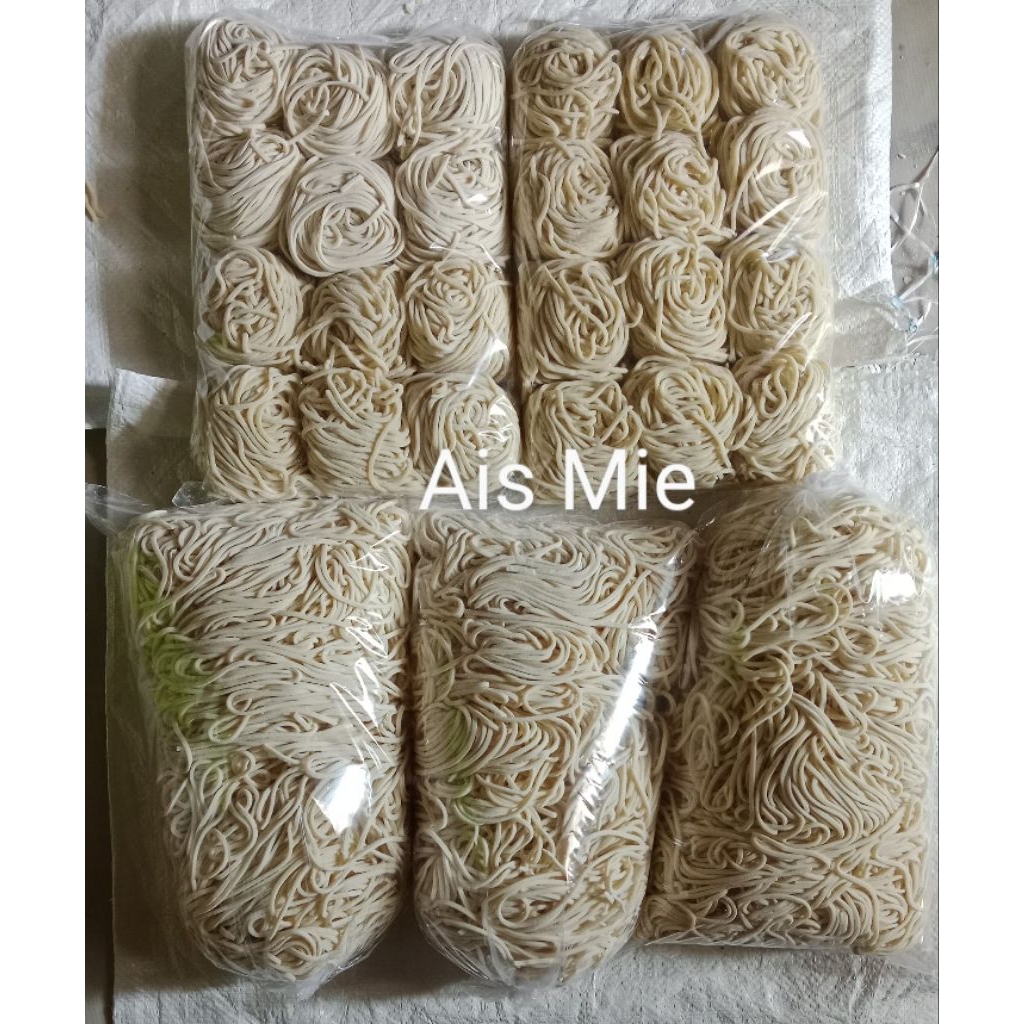 MIE MENTAH HOMEMADE/BUAT MIE AYAM,MIE GACOAN,MIE LEVEL DLL