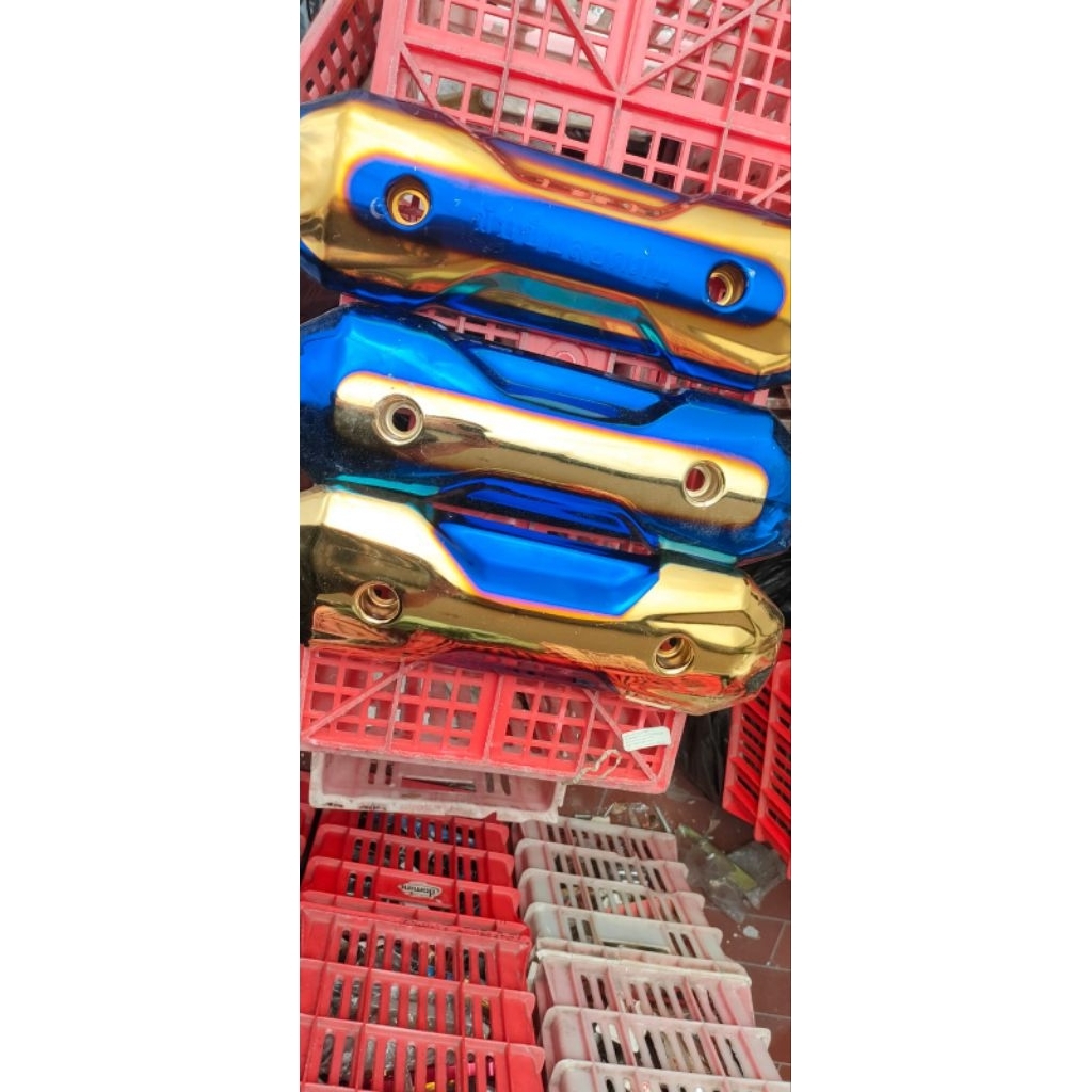TAMENG KNALPOT ZOOMER THAILAND IMPORT COVER KNALPOT ZOOMER CNC TUTUP KNALPOT ZOOMER 2TONE THAILAND