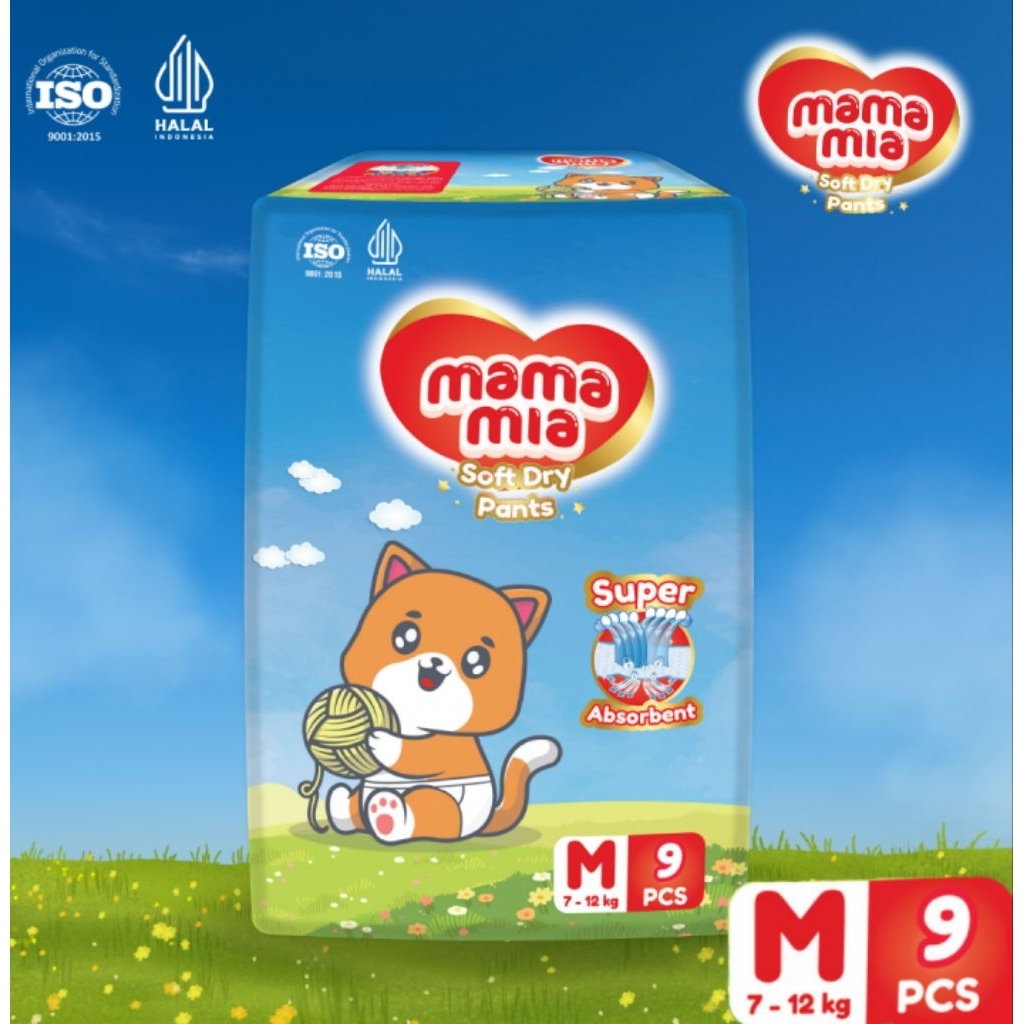 MAMAMIA Baby Pants M.9 POPOK PREMIUM // Tipe CELANA