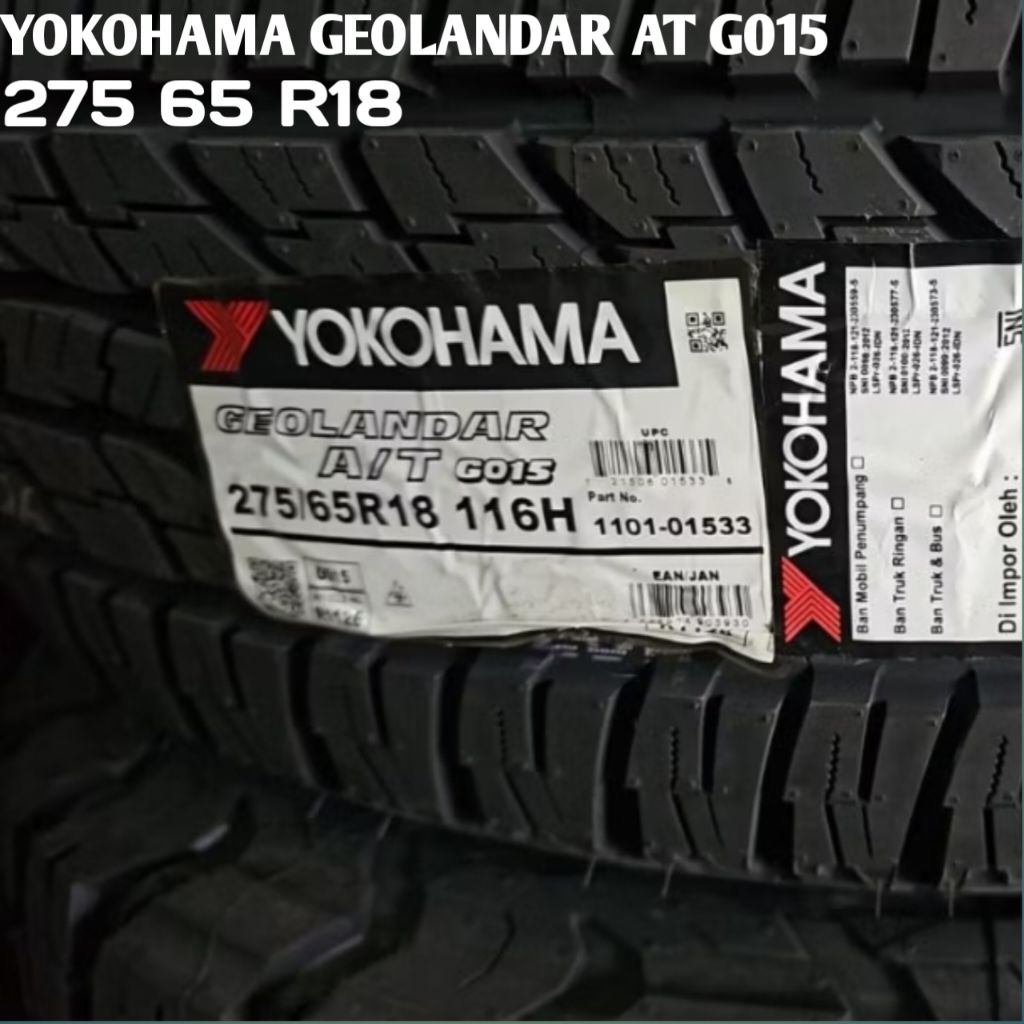 Ban import Terlaris 275 65 R18 Yokohama Geolandar G015 AT
