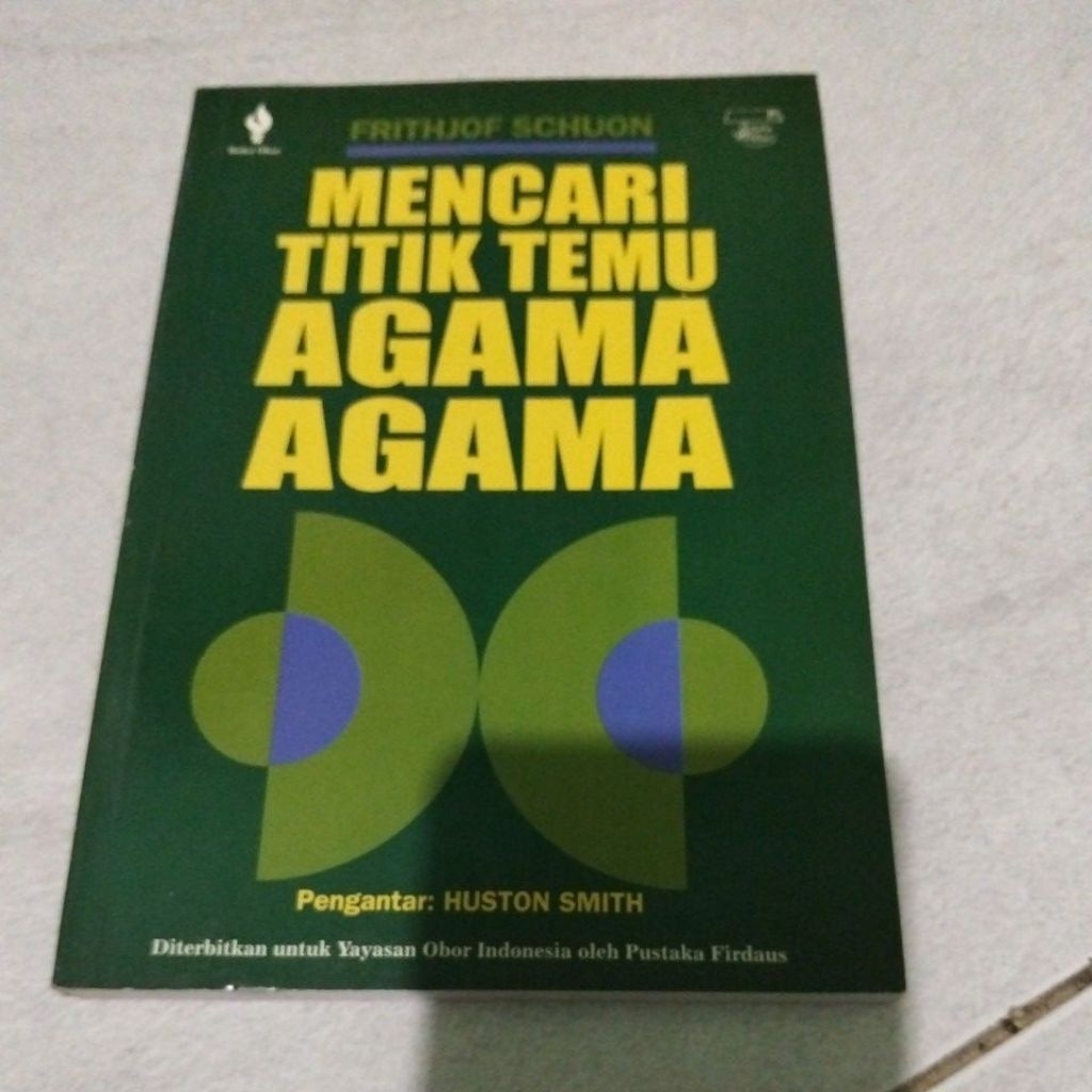 frithjof schuon mencari titik temu agama agama