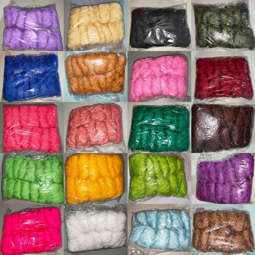 [HARGA UNTUK 1 BJ] BENANG WOL // BENANG SIET // BENANG RAJUT WOL // BENANG WOL PLY KECIL // ACRYLIC 