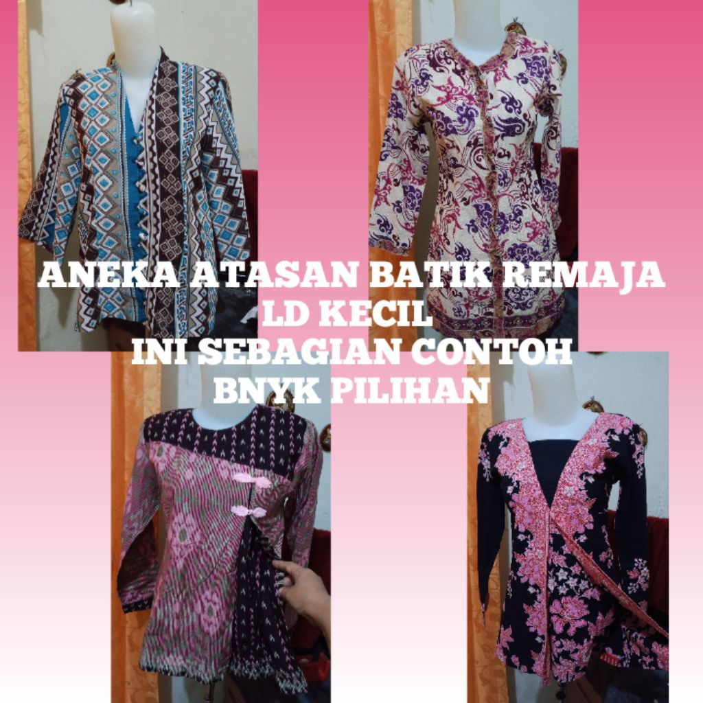 atasan batik anak/remaja putri (WC)/BACA DESKRIPSI