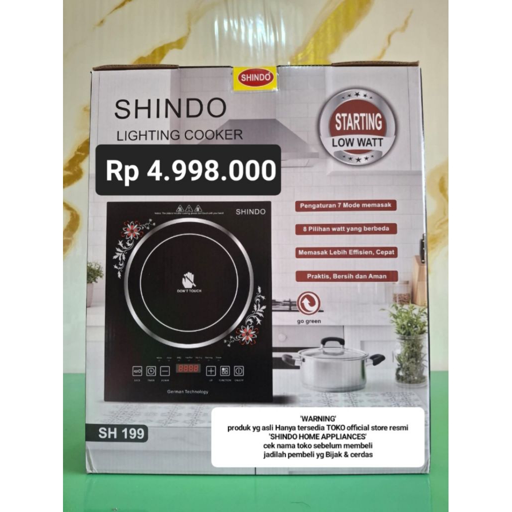 Baru kompor listrik Sindo / shindo kompor listrik / kompor lampu / kompor hemat listrik / kompor wat