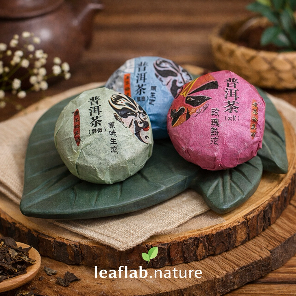 Teh Pu Er Cha Chinese Tea Mini/Teh Diet Pelangsing Alami PU'ER Yunan/Yunnan Yun Nan Pu Erh Puer / Pe