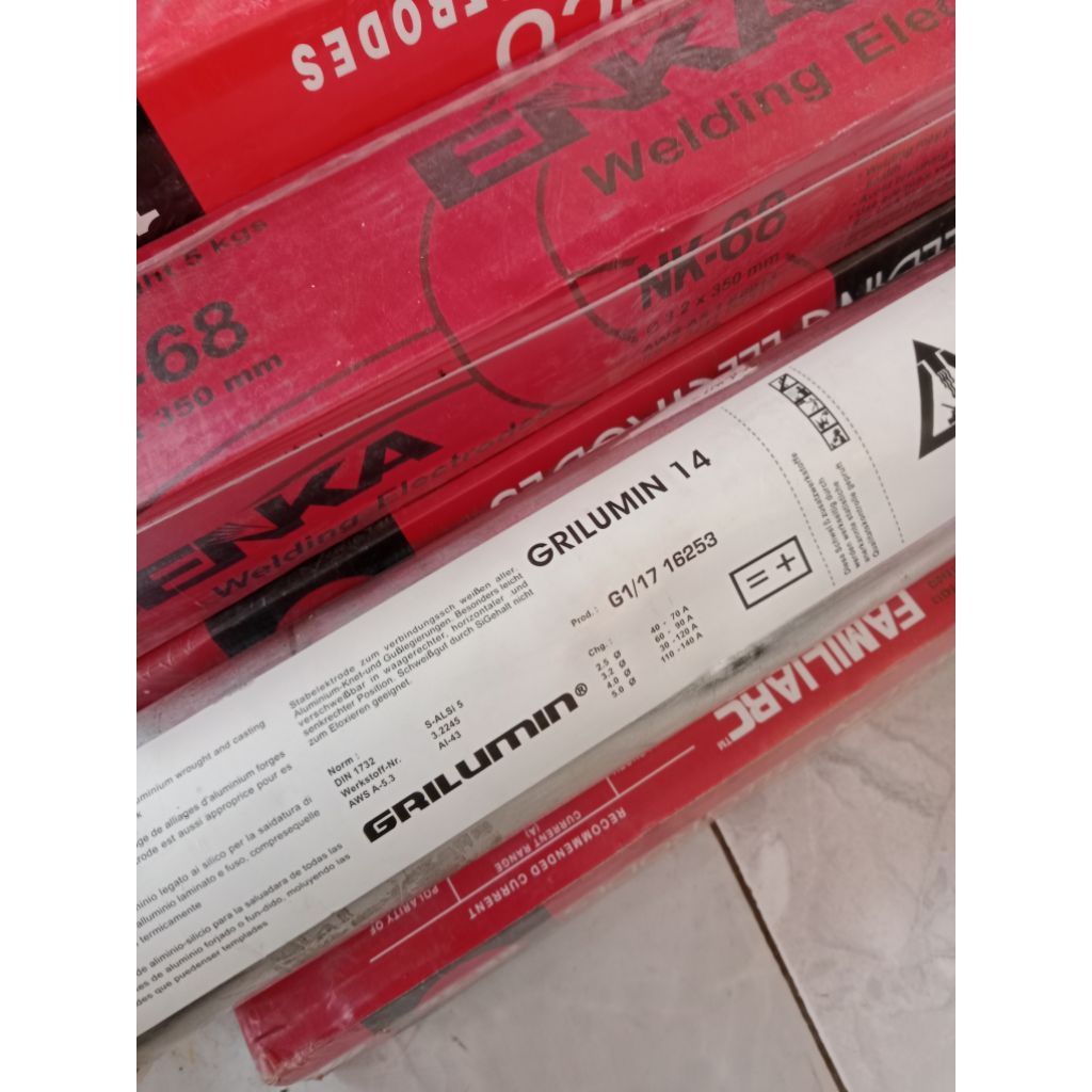 KAWAT LAS ALUMINIUM GRILUMIN 14 Size. 2.5MM