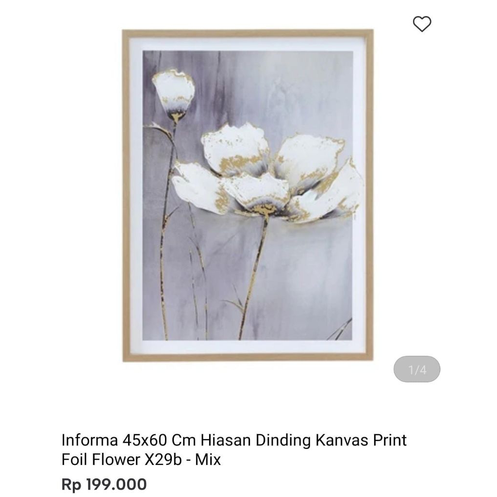 Informa wall decor canvas hiasan dinding aesthetic