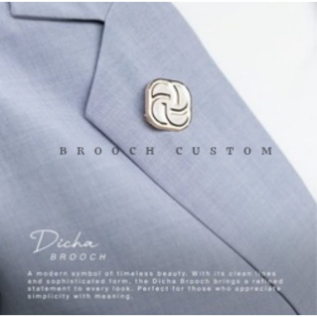 (KW PREMIUM) Brooch Deenay Davina Brooch Dicha Brooch tuspin