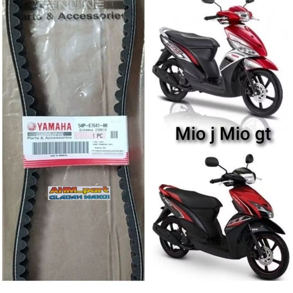 Vanbelt v-belt only Mio j Mio GT injeksi 54P-E7641-00 ori YAMAHA