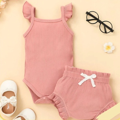 His.Baby (HP01) Newborn-18 Bulan Setelan Jumper Baju Seksi Bayi Cewek& Anak Perempuan (Cewek)