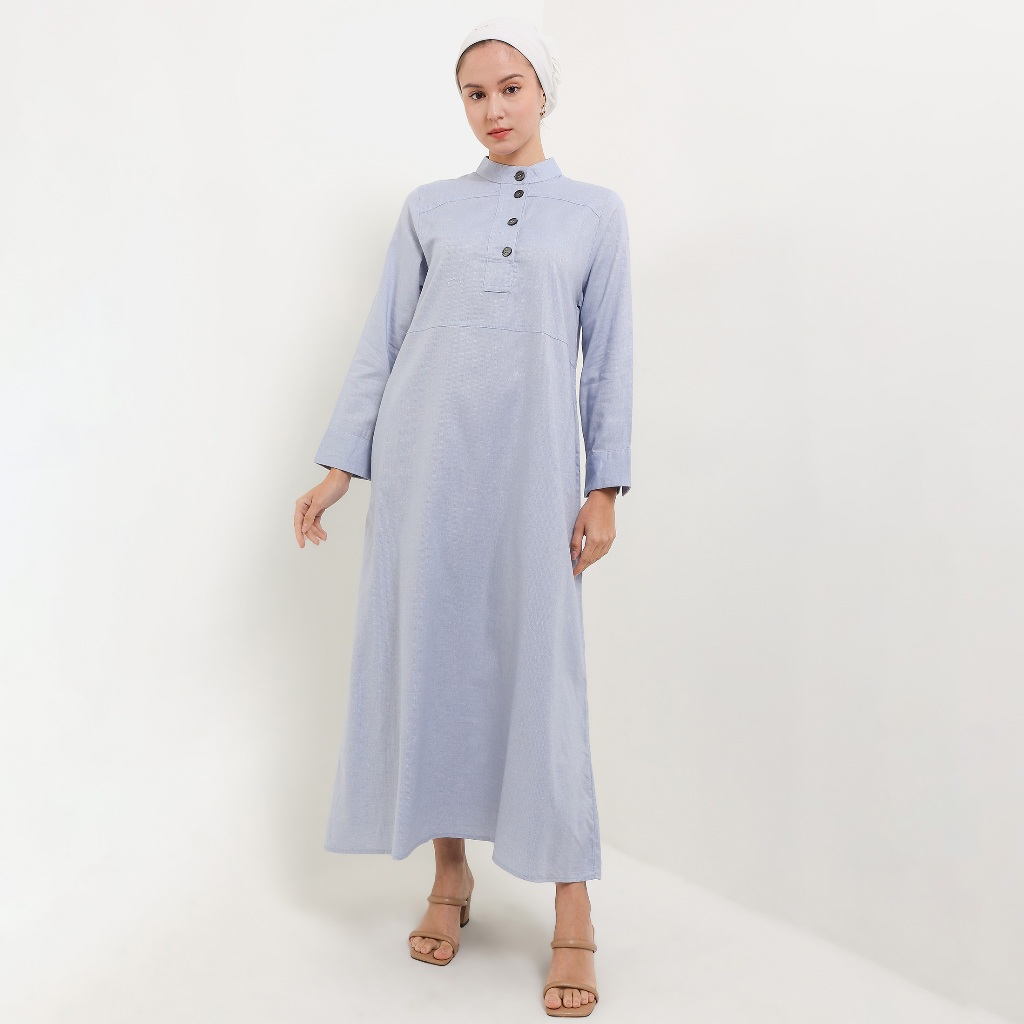 MFMW Aviva Dress Gamis Biru