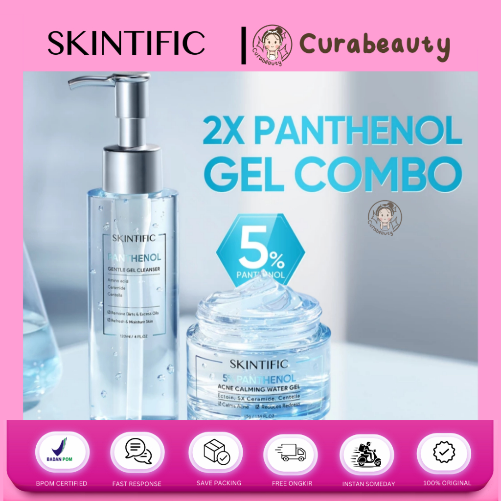 CURABEAUTY MANADO SKINTIFIC PANTHENOL ACNE CALMING SERIES