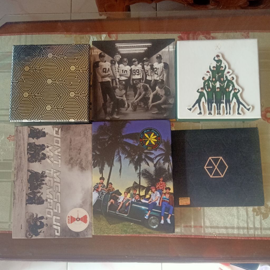 Album Only EXO OVERDOSE MAMA KOKOBOP TEMPO MID LMR