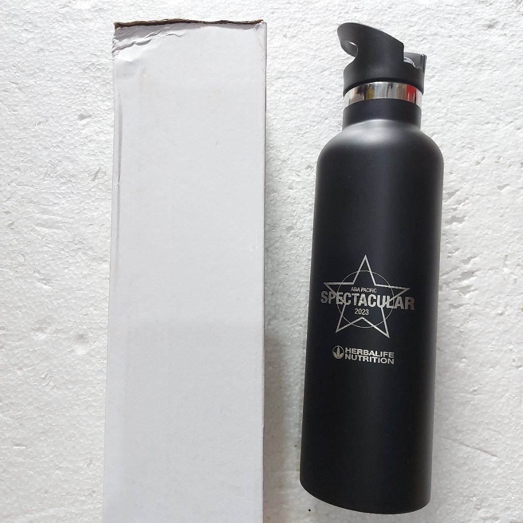 Termos Vakum Tumbler Herbalife Hitam