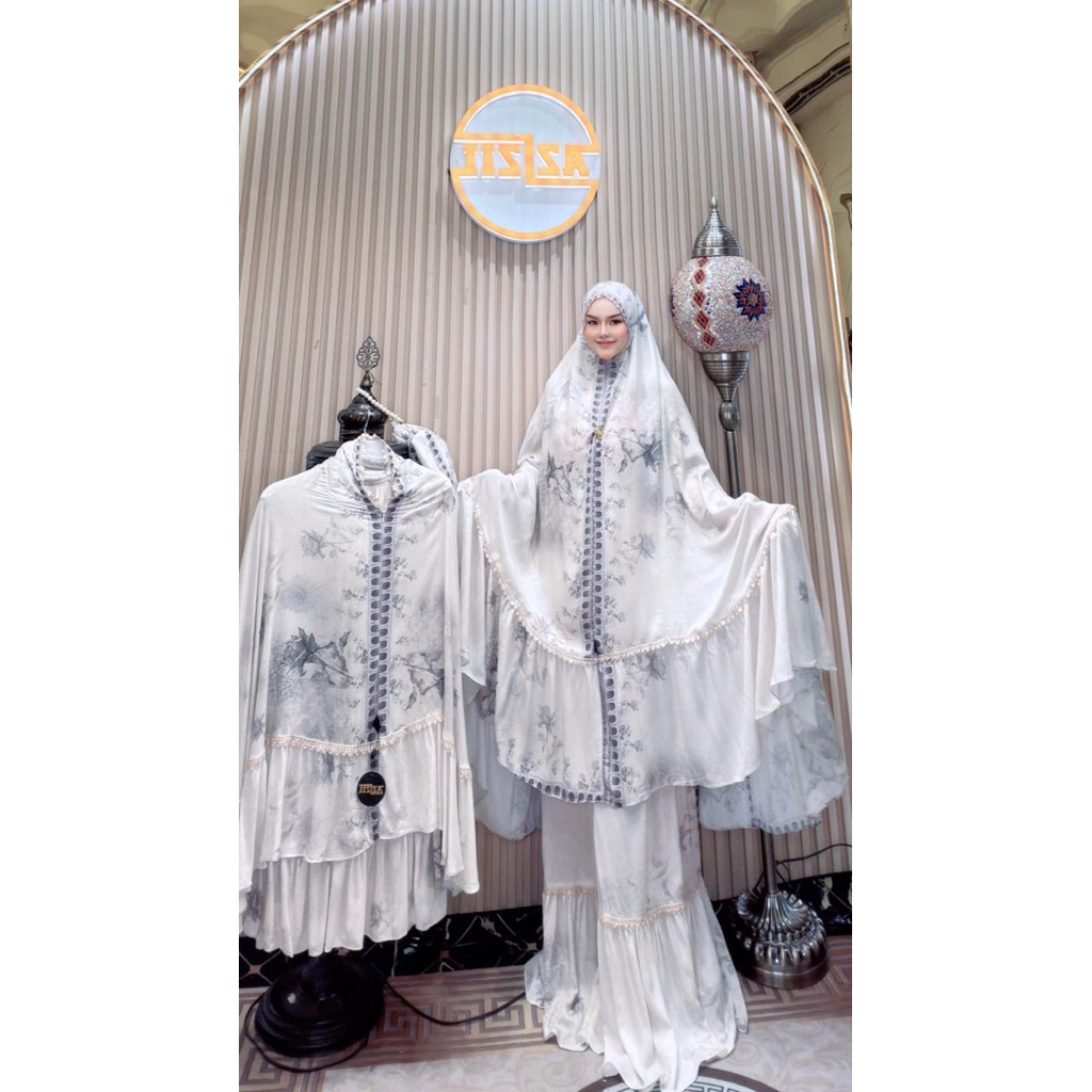 Mukenah Couple Azizil // Mukenah Pasangan Ibu danAnak // Mukenah dewasa //Mukenah anak