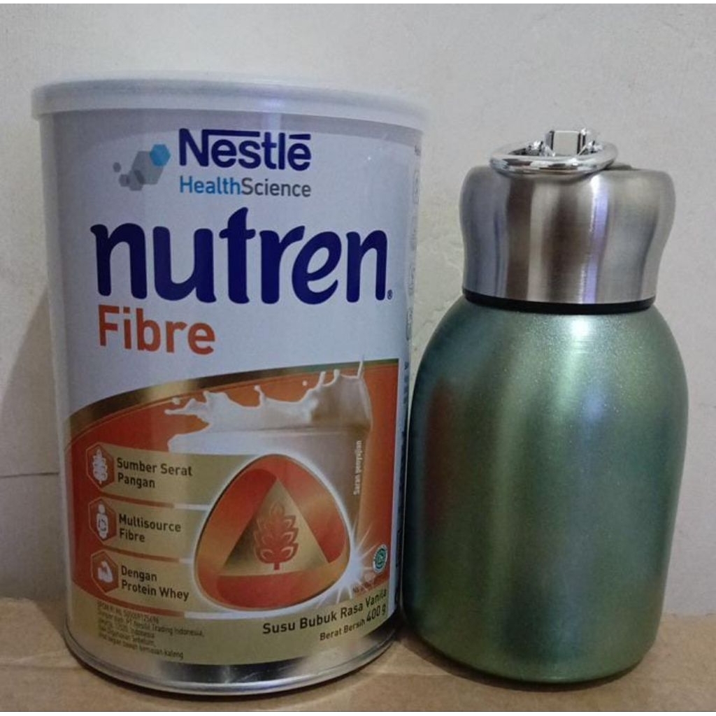 nutren fiber 400gr free gimick Tumbler