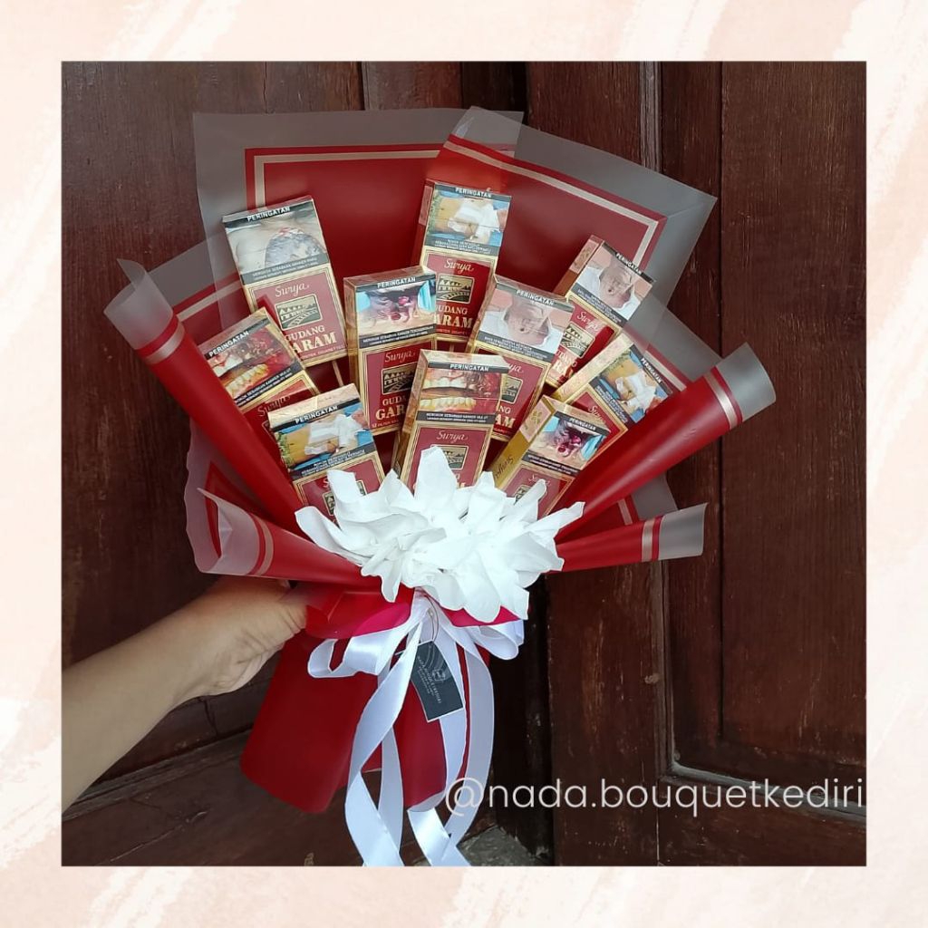 BOUQUET ROKOK/ BUKET ROKOK/ BUKET ROKOK SURYA/ BUKET ROKOK MURAH