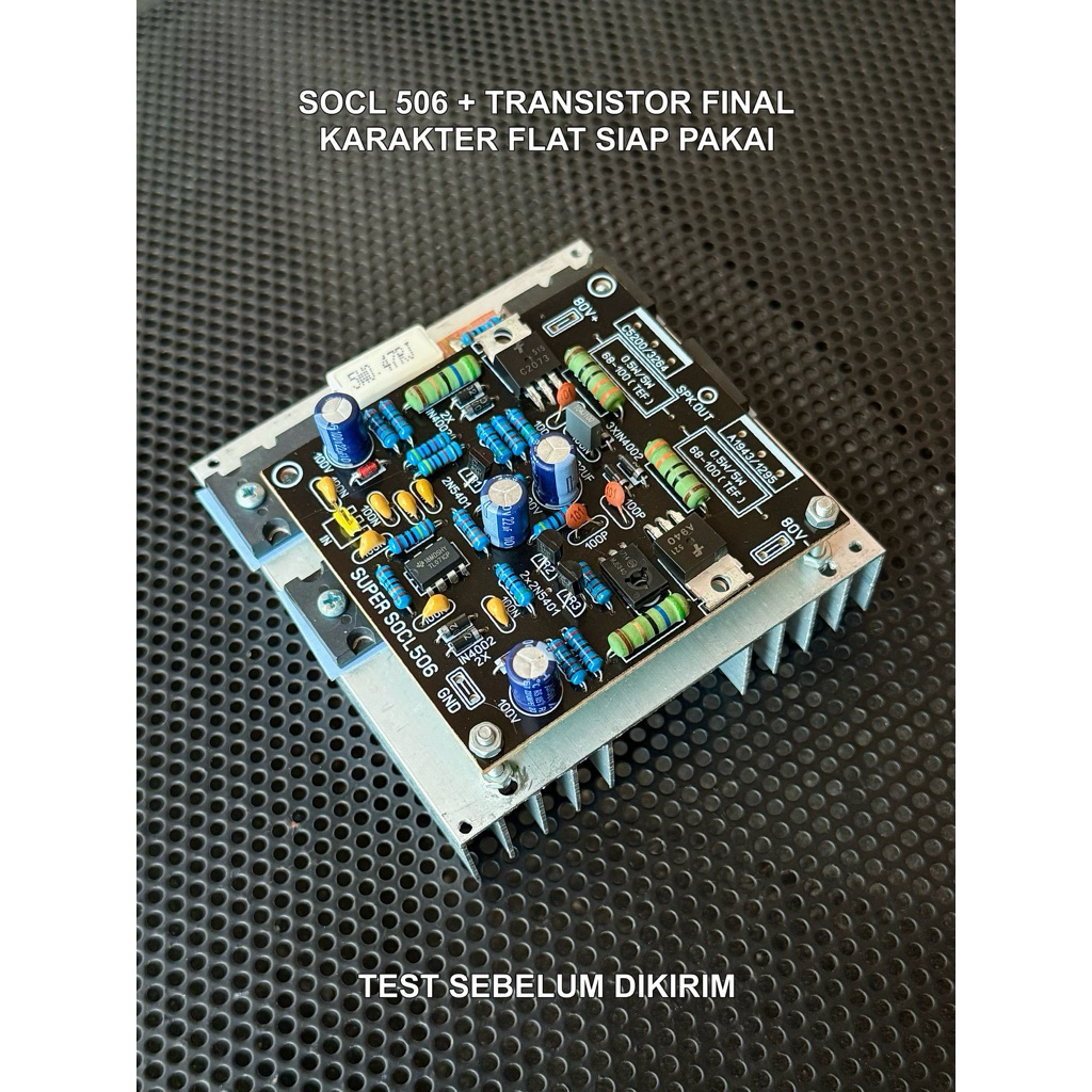 SOCL 506 Lengkap 2 dan 1 set Final Toshiba siap pakai