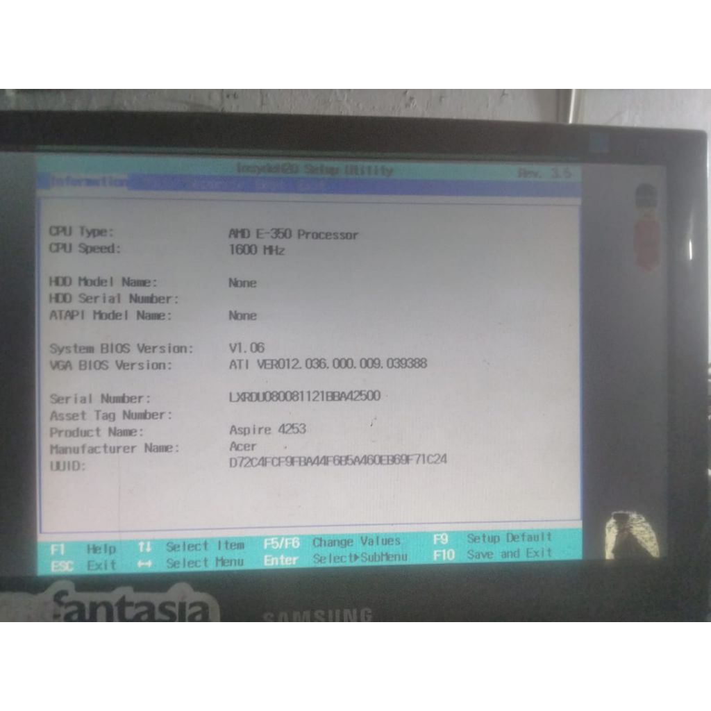 Motherboard Mainboard mobo Normal laptop Acer 4253 4739 4738 4349 4250 AMD