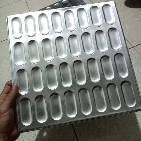 [SDW] pekanbaru/Loyang Lidah Kucing Cetakan Kue Lidah Kucing Loyang Kue Alumunium Anti Lengket