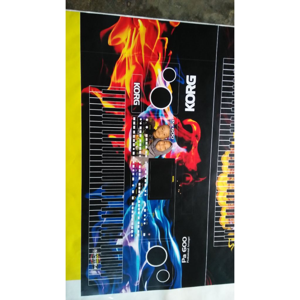 stiker full body orgen