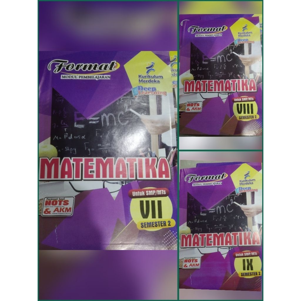 LKS SMP MATEMATIKA KELAS 7 8 9 SEMESTER 2 KURIKULUM MERDEKA