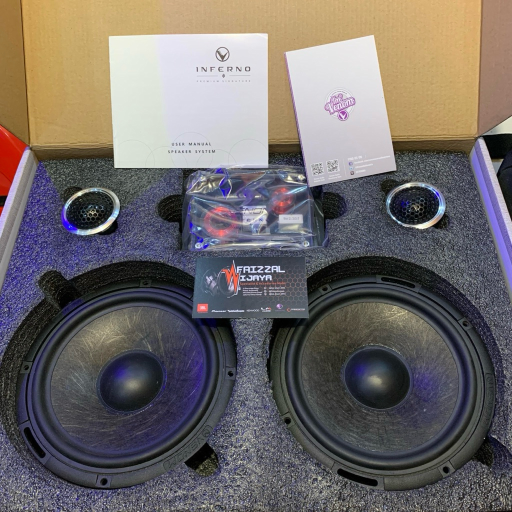 Speaker Venom inferno vin 6E splite 2way Elite series
