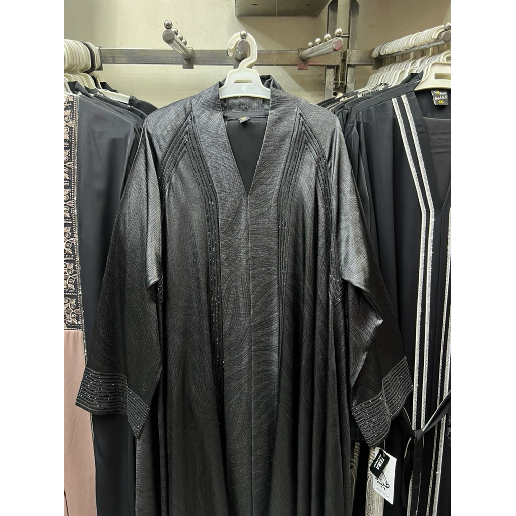 ABAYA HITAM MEWAH || ABAYA IMPOR MESIR ORIGINAL